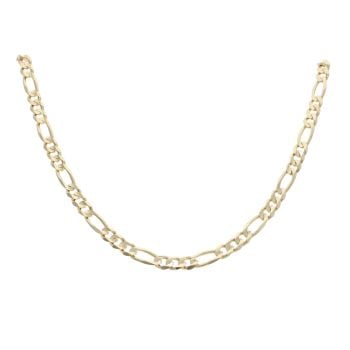 9ct Yellow Gold Figaro Chain 20"