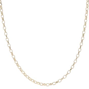 9ct Yellow Gold Belcher Chain 22"