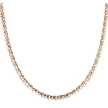 9ct Yellow Gold Fancy Chain 22"