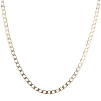 9ct Yellow Gold Curb Chain 20"