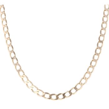 9ct Yellow Gold Curb Chain 24"