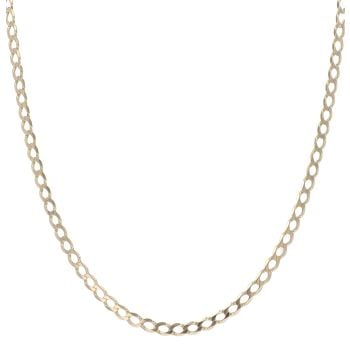 9ct Yellow Gold Curb Chain 24"