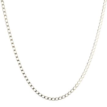 9ct Yellow Gold Curb Chain 22"