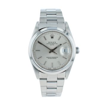 Rolex Oyster Perpetual Date Pre Owned Watch Ref 15200