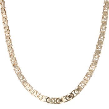 9ct Yellow Gold Byzantine Chain 20"