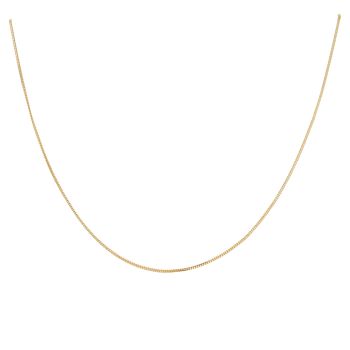 22ct Yellow Gold Foxtail Chain 18"
