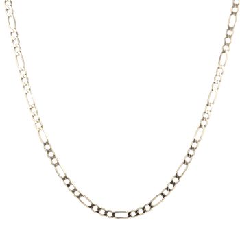 9ct Yellow Gold Figaro Chain 24"