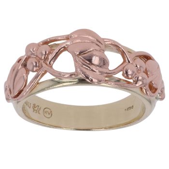 9ct Yellow and Rose Gold Tree Of Life Clogau Ring