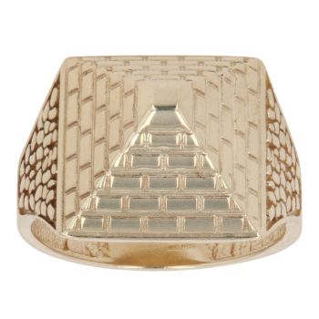 9ct Yellow Gold Pyramid Fancy Ring
