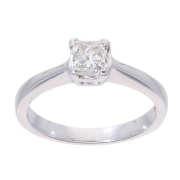 18ct White Gold 0.51cts Diamond Solitaire Ring