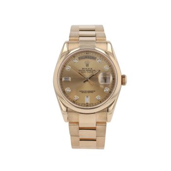 Rolex Day-Date Pre Owned Watch Ref 118208