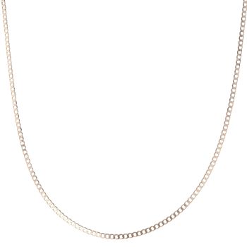 9ct Yellow Gold Curb Chain 20"
