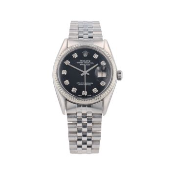 Rolex Custom Datejust Pre Owned Watch Ref 16014