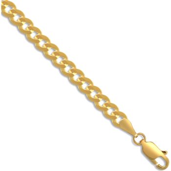 9ct Yellow Gold Curb Chain
