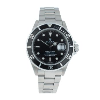 Rolex Submariner Pre Owned Watch Ref 16610