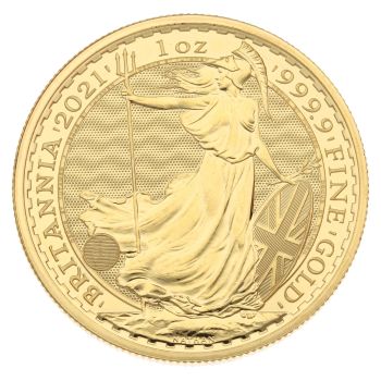 2021 1oz Elizabeth II UK Britannia Coin