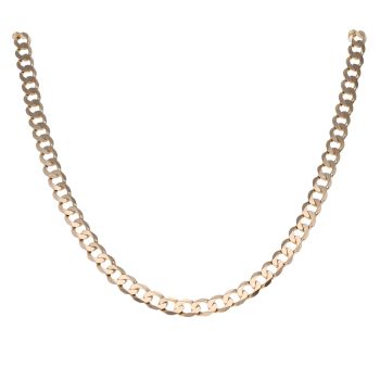 9ct Yellow Gold Curb Chain 30"