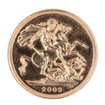 2003 Elizabeth II Full Sovereign Coin