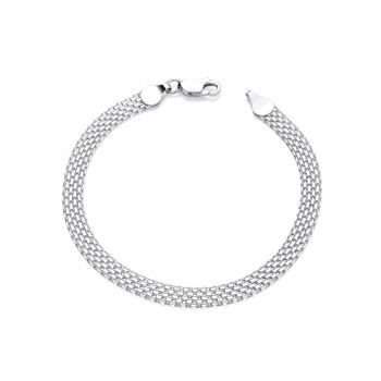 Sterling Silver Bismark Ladies 7.5 inch Bracelet