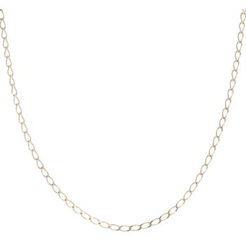 9ct Yellow Gold Curb Chain 20"