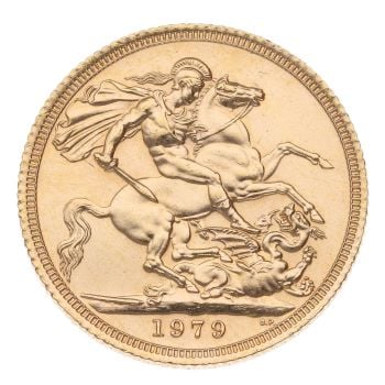 1979 Elizabeth II Full Sovereign Coin