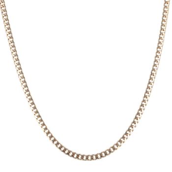 9ct Yellow Gold Curb Chain 20"