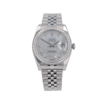 Rolex Datejust Pre Owned Watch Ref 116244