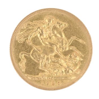 1925 George V Full Sovereign Coin