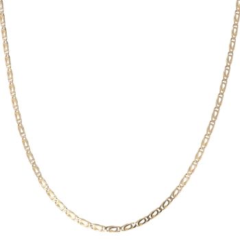9ct Yellow Gold Fancy Chain 24"