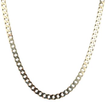 9ct Yellow Gold Curb Chain 24"