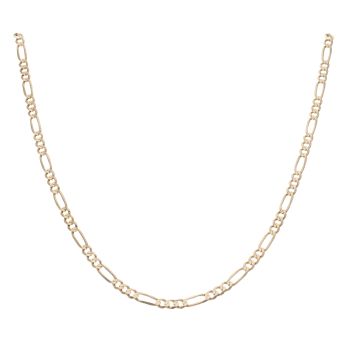 9ct Yellow Gold Figaro Chain 24"