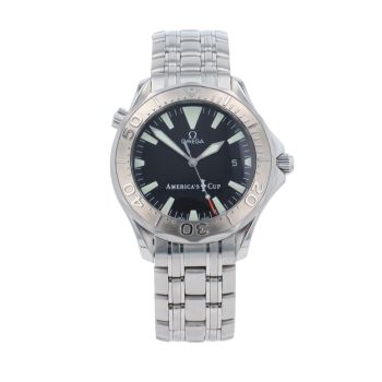 Omega Seamaster 'America's Cup' Pre Owned Watch Ref 25335000