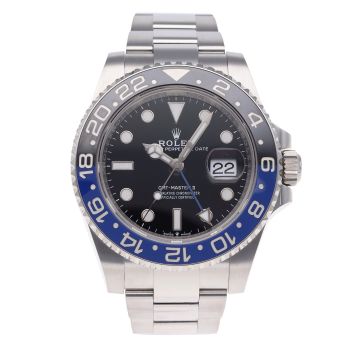 Rolex GMT Master II Pre Owned Watch Ref 126710BLNR