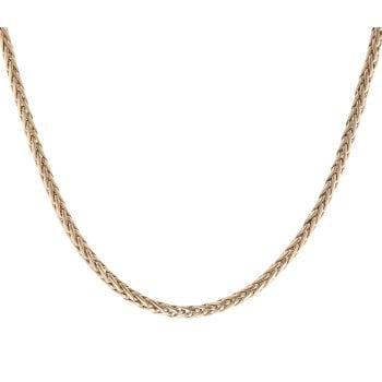 18ct Yellow Gold Wheat Chain 18"