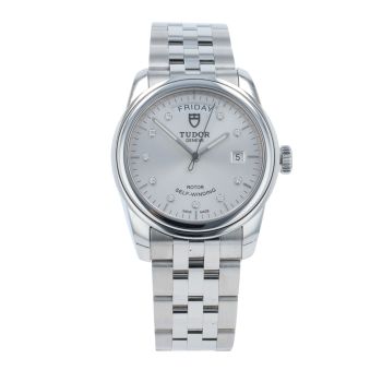 Tudor Glamour Date-Day Pre Owned Watch Ref 56000