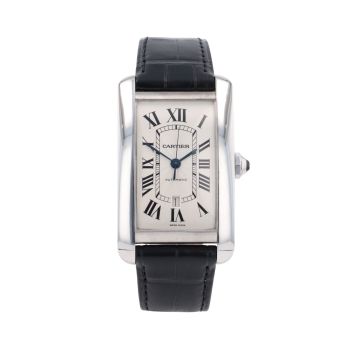 Cartier Tank Americaine Pre Owned Watch Ref W2609956