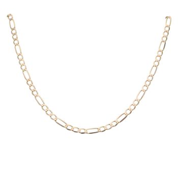 9ct Yellow Gold Figaro Chain 20"