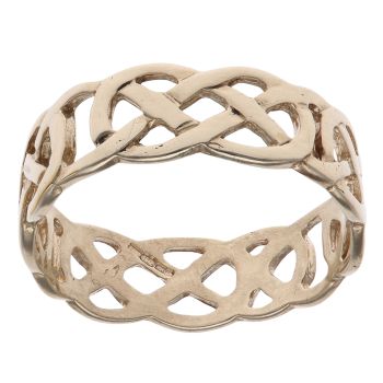 9ct Yellow Gold Celtic Fancy Ring