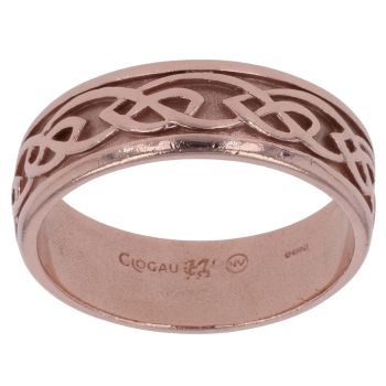 9ct Rose Gold 7mm Clogau Wedding Band
