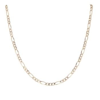 9ct Yellow Gold Figaro Chain 20"