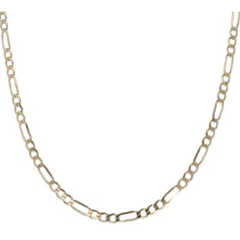 9ct Yellow Gold Figaro Chain 18"