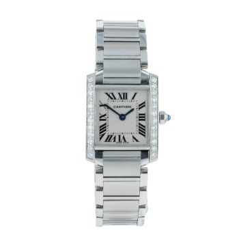 Cartier Custom Tank Pre Owned Watch Ref 2384 (W51008Q3)