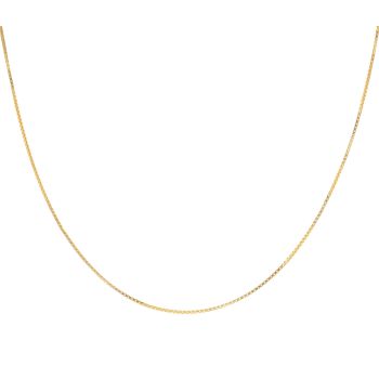 22ct Yellow Gold Box Chain 16"