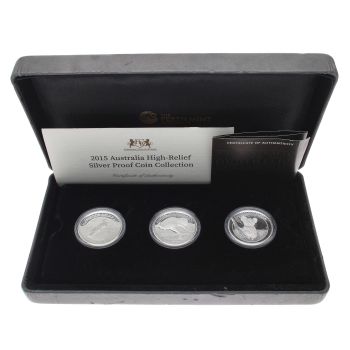 2015 High-Relief Australia Coin Collection