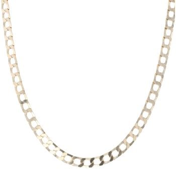 9ct Yellow Gold Curb Chain 20"