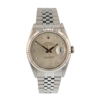 Rolex Datejust Pre Owned Watch Ref 16234