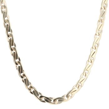 14ct Yellow Gold Fancy Chain 22"