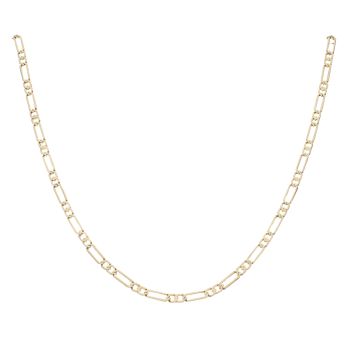 14ct Yellow Gold Figaro Chain 20"