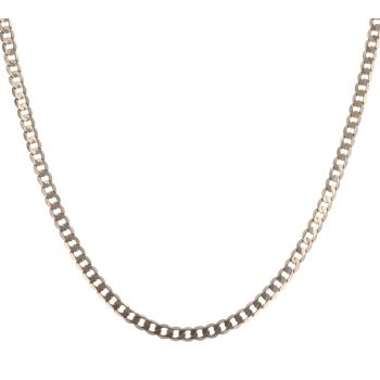 9ct Yellow Gold Curb Chain 24"