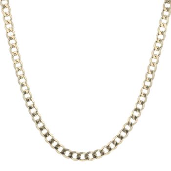 9ct Yellow Gold Curb Chain 24"